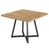 Tribesigns 31.5" Square Conference Table, Small Wooden Meeting Table for 2-4 People, Compact Office Table for Small Spaces, Seminar Room Tribesigns