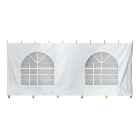 TentandTable Standard Cathedral Tent Sidewall, 7-Foot by 15-Foot, Waterproof Sidewalls for Commercial Party & Canopy Tents, UV Resistant & Removable, 14oz Translucent Vinyl, Tent Not Included TentandTable