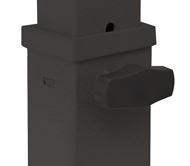 Heavy-Duty Height Adjustable Workbench Table, Maple Wood Top, Steel Frame (Graphite Black, 72" W x 25" D x 28.5”-42” H) WoodArtSupply