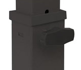 Heavy-Duty Height Adjustable Workbench Table, Maple Wood Top, Steel Frame (Graphite Black, 72" W x 25" D x 28.5”-42” H) WoodArtSupply