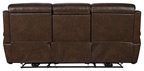 Barcalounger Sandover Power Reclining Sofa, Tri-Tone Chocolate BarcaLounger