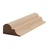 EWPM26 Nose & Cove Moulding Trim, 3/4" x 1-7/16", Maple, 94" Newmouldings