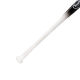 BamBooBat by Pinnacle Sports Equipment INC. Youth Durable Bamboo Baseball Bat for Players Aging 5-13 Years Old, White Handle/Black Barrel, 30 Inch, YHWBB30 BamBooBat