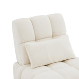 Watson & Whitely Oversized Power Recliner Chair for Adults, Swivel Rocker Recliner Chair with Lumbar Support, Ultra-Comfy Glider Recliner for Living Room Theater Seating Single Sofa, Cream