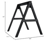 Highwood Heavy Duty, Weather Resistant A-Frame Porch Swing Stand, Black highwood