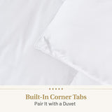 Down Alternative Comforter King Size - Fluffy Duvet Insert - Premium Plush All Season - Luxury Breathable Hotel Cooling Comforter - King, White, 104x86 inches - Comes Compressed Packaging Lavish Comforts