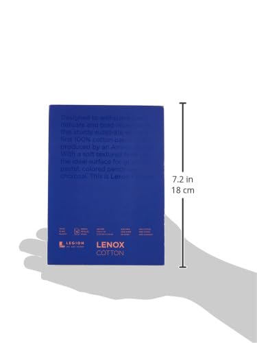 Legion Lenox 100 Pad , 5 X 7 Inches, Off-White, 15 Sheets Legion