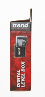 Trend Digital Level Box and Angle Finder (Magnetic Base & LCD Display) for Woodworking and Accurate Table/Miter Saw Angle Setting, Black, DLB TREND