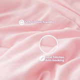 Wowelife Girl Crib Bedding Set, 3-Piece Crib Comforter Set for Girls, Boho Ruffle Pink Nursery Bedding Set Include Crib Comforter, Crib Fitted Sheet and Crib Skirt, Pink Wowelife