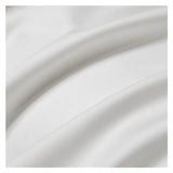 JIQHOHX 3pcs/Set White Duvet Cover Set Egyptian Cotton Luxury Bedding Sets Single Queen King Bed Cover Solid Quilt Cover with Pillowcase,Summer Duvet Cover Sets (F Cover 200X230 cm) JIQHOHX