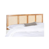 Safavieh Home Collection Vienna Natural Cane King Headboard Platform Safavieh