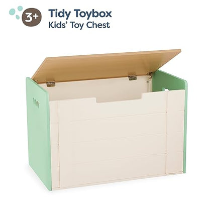 B. toys- B. spaces- Tidy Toybox- Furniture for Toddlers- Wooden chest-Toy Box- Wooden Storage Bench & Organizer- 3 Years +