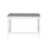 Alera ALEWSF4824GY 47.24 in. x 23.62 in. x 29.53 in. Farmhouse Writing Desk - Gray Alera