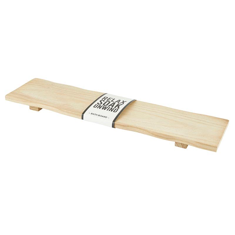 Santa Barbara Design Studio Bathtub Tray Pure Design Wood Bath Board Bathroom Accessories, 32" L x 8" W, Natural Santa Barbara Design Studio