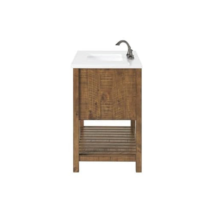 Martin Svensson Home Monterey Single Vanity, Natural Brown - WoodArtSupply