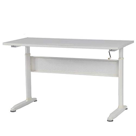 New Ergonomics Standing Desk Computer Workstation, Manual Height Adjustable Standing Desk and Sit Stand Workstation, with Heavy Duty Steel Frame and Crank System for Optimal Comfort and Productivity Bigacc