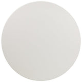 Flash Furniture Kathryn 5-Foot Round Granite White Plastic Folding Table, Commercial Grade Round Table for 8 Guests Flash Furniture