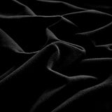 Luxlovery Black Velvet Comforter Set Cal King Men Plush Fluffy Black Bedding Set California King Minimalist Bedding Set Solid Modern Blanket Quilts Winter Warm Flannel Comforter Set Luxlovery