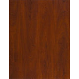 Series C 72W x 36D Bow Front Desk with Mobile File Cabinet in Hansen Cherry Bush Furniture