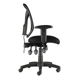 Realspace® MFTC 200 Multifunction Ergonomic Super Task Chair, Black Realspace