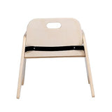 Children’s Factory Toddler Chair with Strap, Baby Activity Seat, Toddler Feeding Chair, 9" H Seat Children's Factory