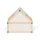 Olivia's Little World Kids Buildable Furnished Wooden Dollhouse for 3.5" Dolls Olivia's Little World