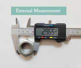 Digital Caliper,Electronic Digital Calipers, YKLSXKC 0-6" Calipers Measuring Tool, Stainless Steel Construction with Large LCD Screen, Auto-Off Feature for 3D Printing,Inch and Millimeter Conversion YKLSXKC