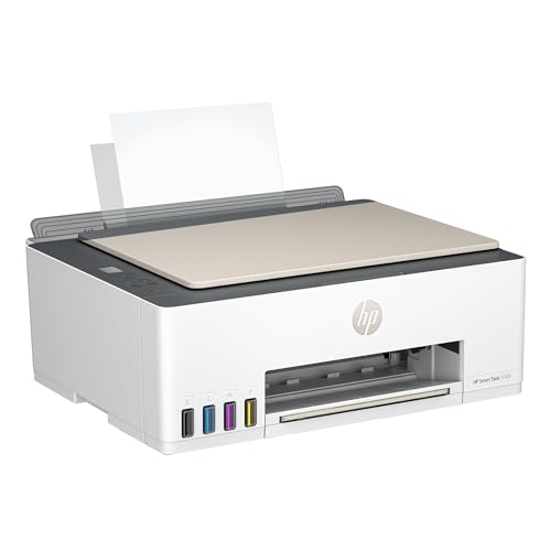 HP Smart Tank 5103 Wireless All-in-One Ink Tank Printer with 2 Years of Ink and 100sheets of Photo Paper Included, Print, scan, Copy, Best-for-Home, Refillable Ink Tank(5D1B2A)