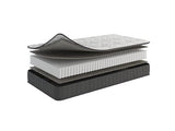 Ottomanson 9" Twin Mattress in a Box Made in USA, Medium-Firm Mattress, Hybrid Mattress Cool Improved Airflow with Edge to Edge Pocket Coil, Bed in A Box, Ottopedic Ottomanson