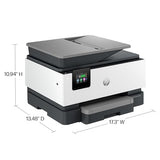 HP OfficeJet Pro 9125e All-in-One Printer, Color, Printer-for-Small Medium Business, Print, Copy, scan, fax,Touchscreen; Smart Advance Scan, 3 months of Instant Ink included HP