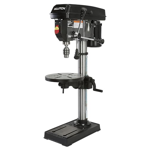 Klutch 13in. Benchtop Drill Press, 3/4 HP, 120 Volts, 5/8in. Chuck w/1in. Drilling Capacity, 45° Table Tilt Klutch