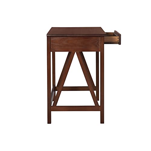 Linon Home Dcor Linon Home Decor Antique Tobacco Titian, 45.98" x 20" x 30" Desk, Linon