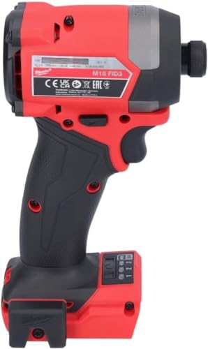 Milwaukee 2953-20 18V Lithium-Ion Brushless Cordless 1/4'' Hex Impact Driver (Bare Tool), Red - WoodArtSupply