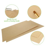 12Pcs 16 x 12 x 1/16 Inch Baltic Birch Plywood Sheets Unfinished Plywood Sheet for Arts and Crafts, Painting, Pyrography, Wood Engraving, Wood Burning, Laser, Architectural Models ACXFOND