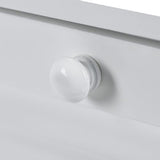 Household Essentials Tilt-Out Laundry Sorter Cabinet with Shutter Front, White, White Wood Shutter Household Essentials