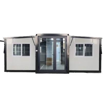 Expandable Mobile House, Prefab Home, Tiny Home, Tiny Foldable Houses, Expandable House with Bathroom & Kitchen - WoodArtSupply