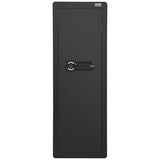 VEVOR 42.91" Tall Wall Gun Safe, 4-Tier Hidden Gun Safe with Keypad & Fingerprint, 3 Removable Shelves & 6 Key Holders, Q235 Cold-Rolled Steel Gun Safe with LED Light, Vibration Alarm, Holster & Stock VEVOR