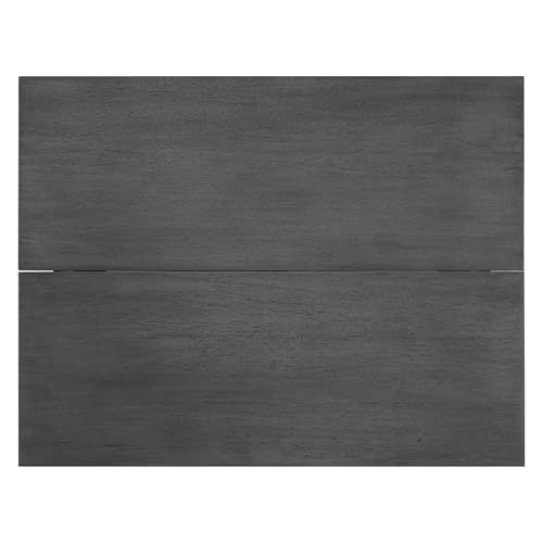 Merax Farmhouse Wood Extendable Dining Table with Drop Leaf for Small Places, Modern Freestanding Scalable Desk for Kitchen & Living Room, Gray Merax