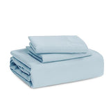 Bedsure Sky Blue Duvet Cover Twin/Twin XL Size - 2 Pieces Prewashed Cotton-Like Polyester Extra Soft Bedding Set, Includes 1 Twin Duvet Cover 68x90 In with Zipper Closure & 1 Pillow Sham, No Comforter Bedsure