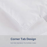 ACCURATEX Duvet Insert Super Queen Comforter 98x98- Fluffy Down Alternative Fill Hotel Collection Comforter,Lightweight Soft All Season Duvet Insert with Corner Tabs - Machine Washable,White ACCURATEX