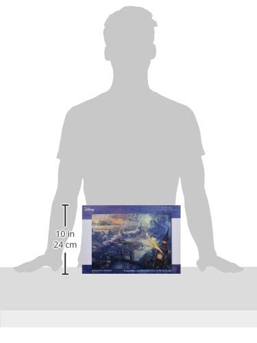 1000 Piece Jigsaw Puzzle Peter Pan Tinker Bell and Peter Pan Fly to Never Land Special Art Collection (51x73.5cm) Tenyo