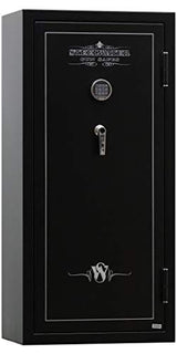 20 Long Gun Max Cap.- 1 Hr. Fire Protection Gun Safe- Blk- AMEGS5928-EMP Steelwater Gun Safes