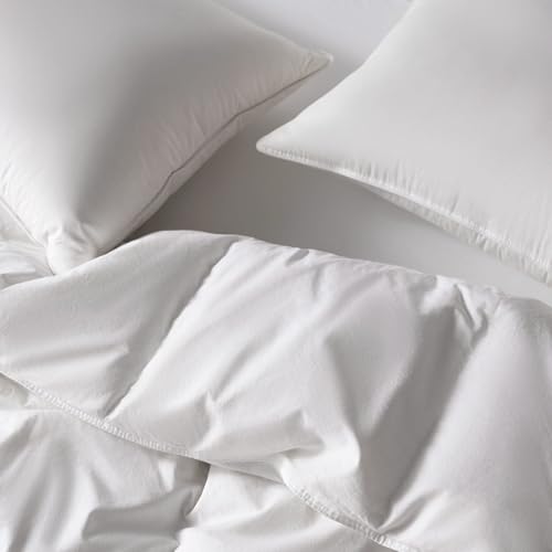 Brooklinen Luxury All-Season Down Alternative Comforter - King/Cali King - Soft Cloud-Like Duvet Insert - 100% Cotton Sateen Shell, Recycled Fill, Baffle Box Construction - Breathable All-Year Bedding Brooklinen