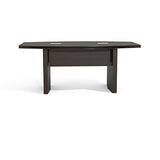 Mayline Aberdeen 6' Boat Shape Conference Table, Mocha Tf Safco