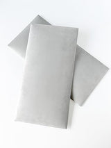 (4 Pack) Velvet Headboard Upholstered Soft Decorative Wall Panels | Padded Boards | Cladded Decor Anti-Collision | Acoustic and Soundproof Treatment | (White (2247), 10"x20" (25x50cm)) ua-acoustics