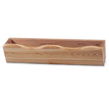 All Things Cedar WB20 Cedar Window Flower Box, Indoor Outdoor, 22" x 7", Natural Western Red Cedar All Things Cedar