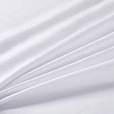 Manyshofu Extra Deep Pocket King Size Sheets - Hotel Luxury 1800 Thread Count Sheets & Pillowcases - Microfiber Bedding Set up to 24" Mattress - Pure White Bed Sheets 18-24 Inch Deep Pockets - 4 Piece