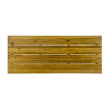 Christopher Knight Home Denali Outdoor Industrial Acacia Wood Bar Set with Finished Iron Frame, Teak Finish / Rustic Metal Christopher Knight Home