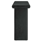 Modway EEI-6577-BLK Relic Concrete Textured Console Table, Black Modway