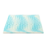 Best Price Mattress 3 Inch 5-Zone Swirl Gel Aerobreeze Foam Mattress Topper, CertiPUR-US Certified, Dorm Essentials, Full Best Price Mattress